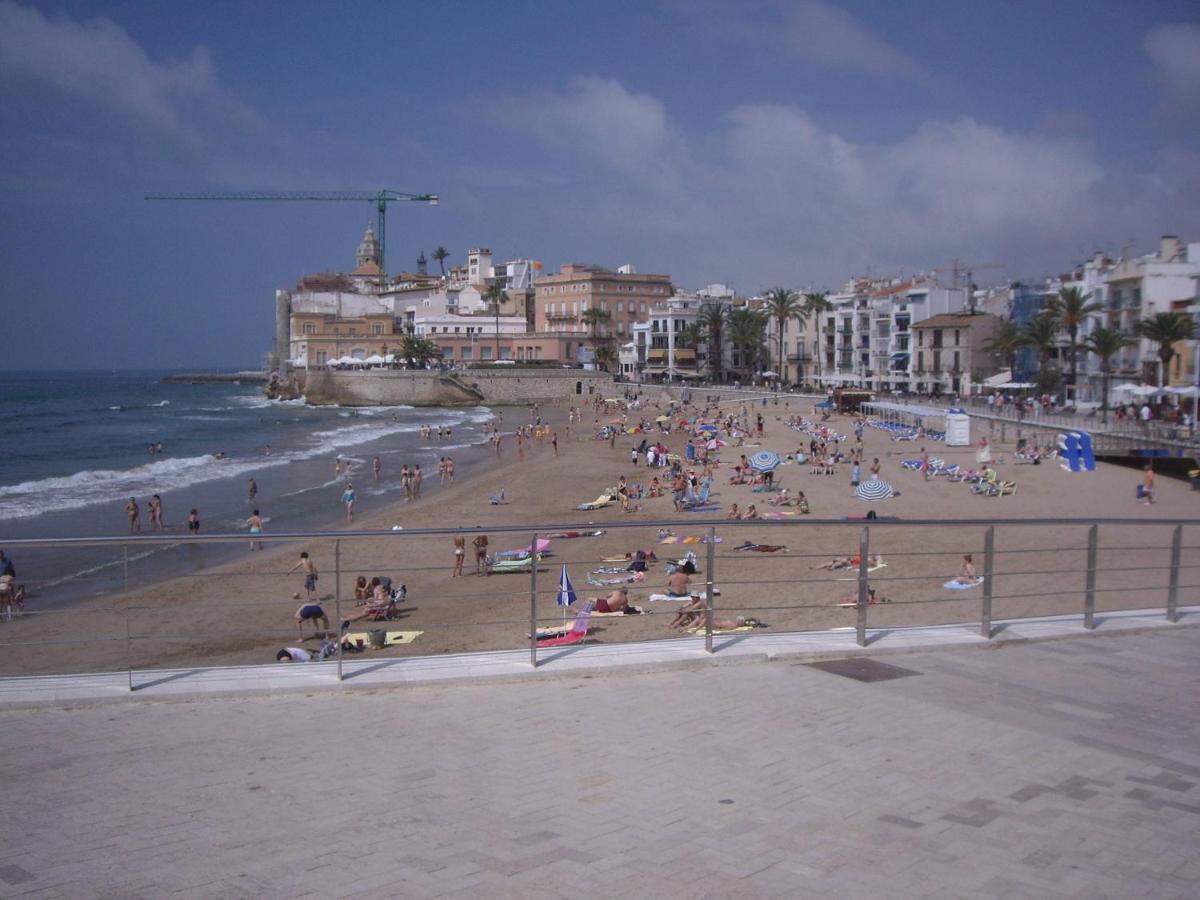 Apartamento Con Oficina Y Vistas Al Mar Сиджес Экстерьер фото